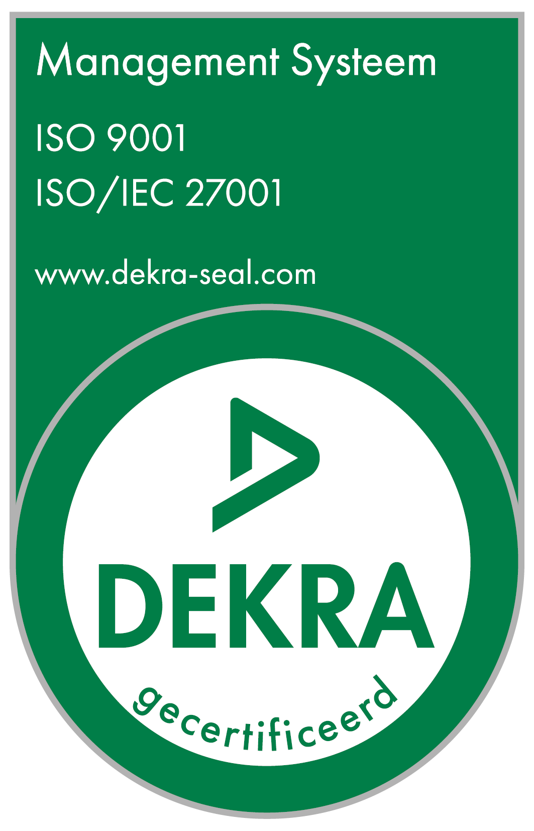 GO-tickets is ISO 9001 en 27001 gecertificeerd